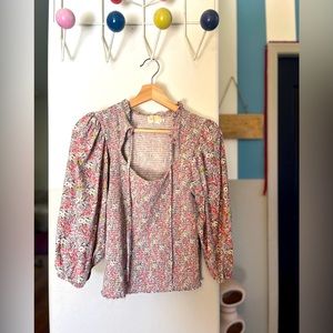 Abrielle tee in Superbloom Nation LTD size L